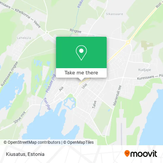 Карта Kiusatus