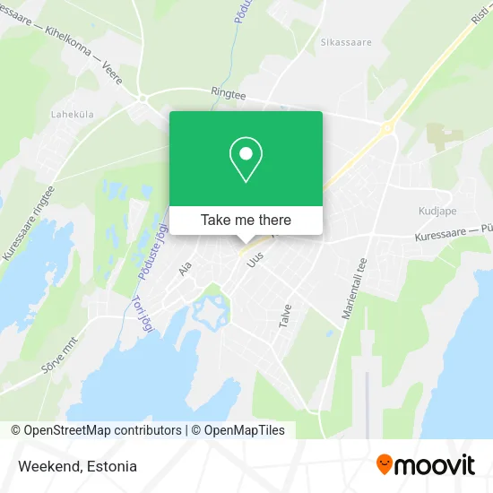 Weekend map