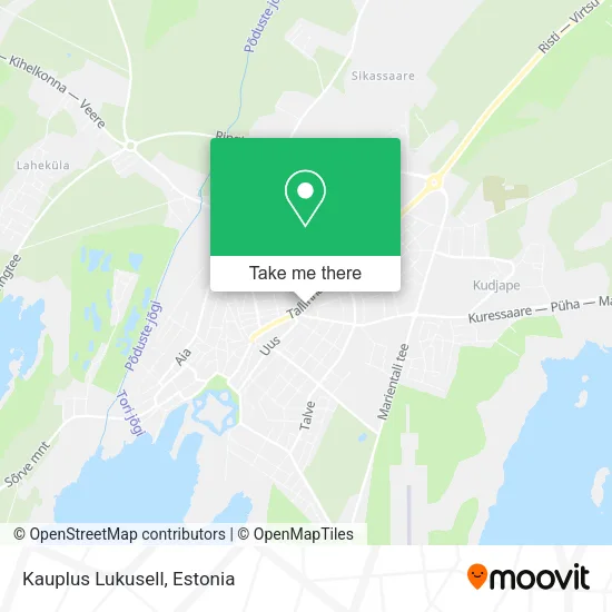 Kauplus Lukusell map