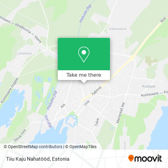 Tiiu Kaju Nahatööd map