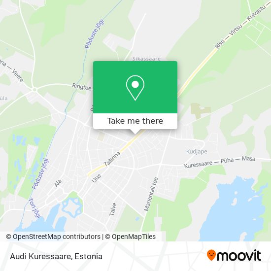 Audi Kuressaare map