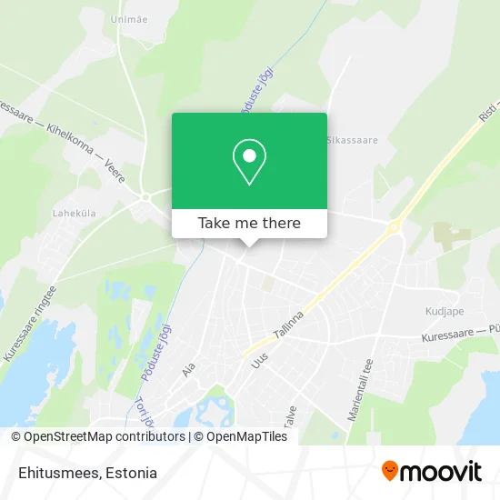 Карта Ehitusmees