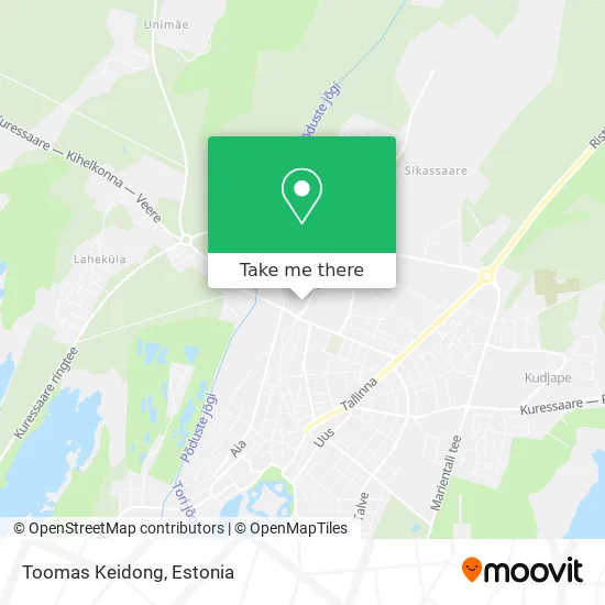 Карта Toomas Keidong