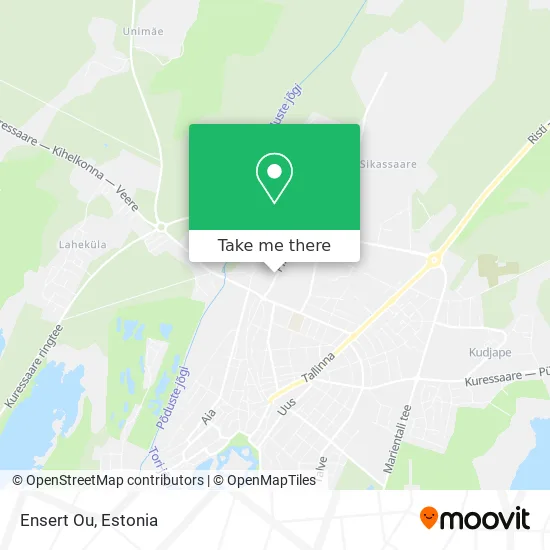 Карта Ensert Ou