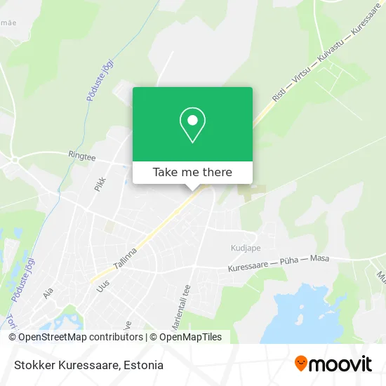 Карта Stokker Kuressaare