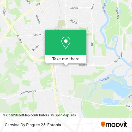 Карта Carwise Oy Ringtee 25