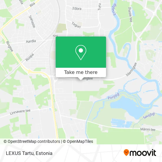 Карта LEXUS Tartu