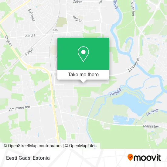 Eesti Gaas map