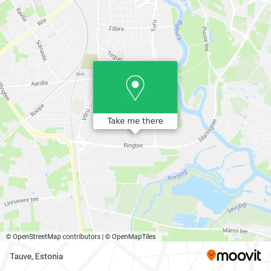 Карта Tauve