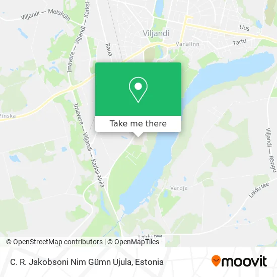 Карта C. R. Jakobsoni Nim Gümn Ujula