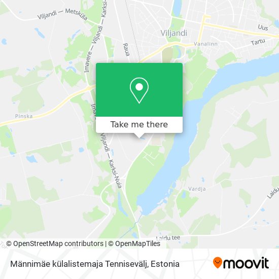 Männimäe külalistemaja Tennisevälj map