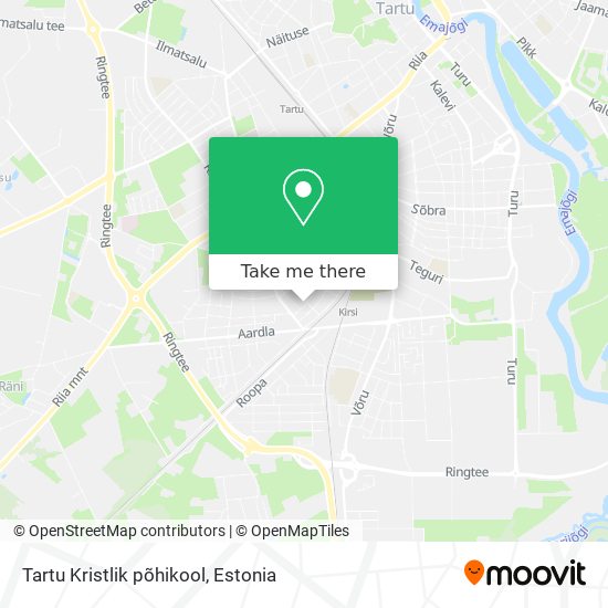 Tartu Kristlik põhikool map