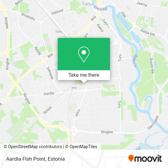 Карта Aardla Fish Point