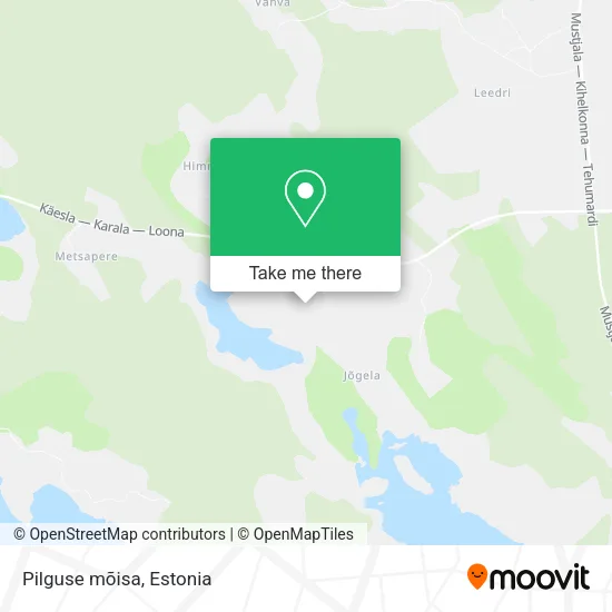 Карта Pilguse mõisa