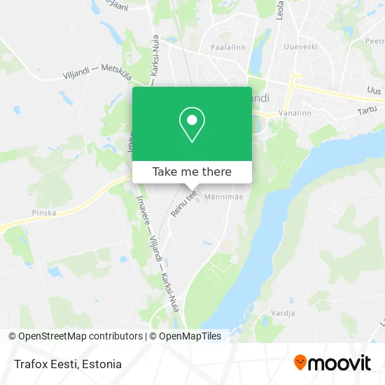 Карта Trafox Eesti