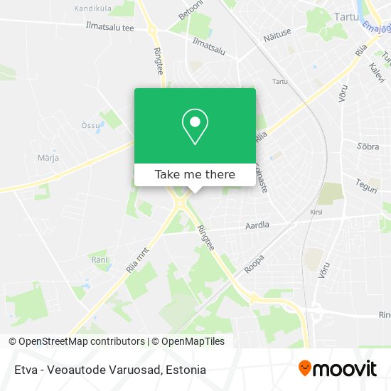 Etva - Veoautode Varuosad map