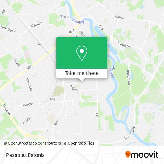 Карта Pesapuu