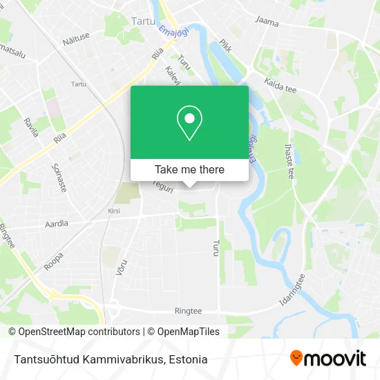 Tantsuõhtud Kammivabrikus map