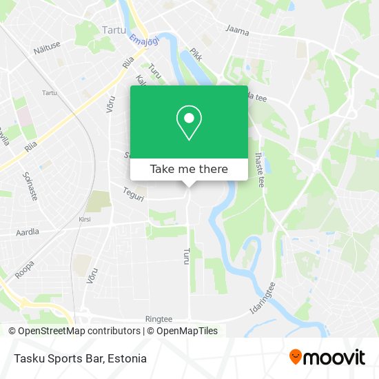 Карта Tasku Sports Bar