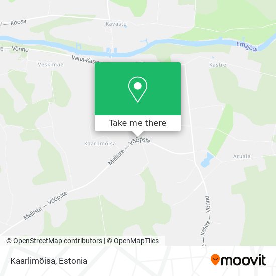 Карта Kaarlimõisa