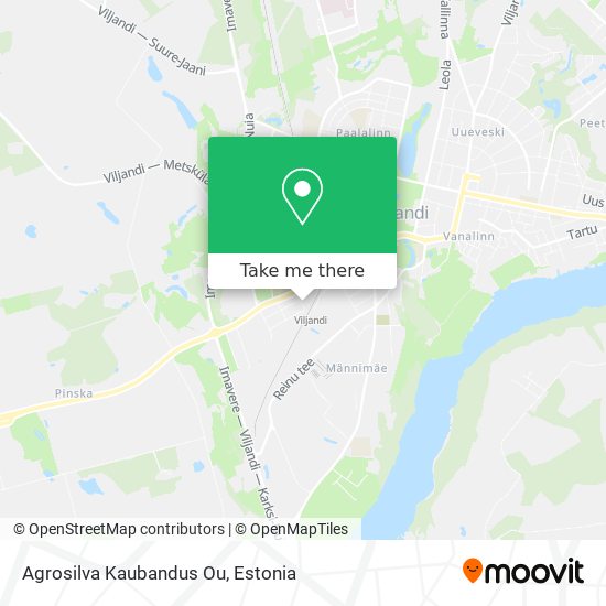 Agrosilva Kaubandus Ou map