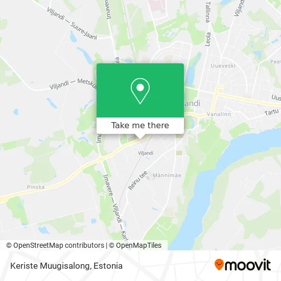 Карта Keriste Muugisalong