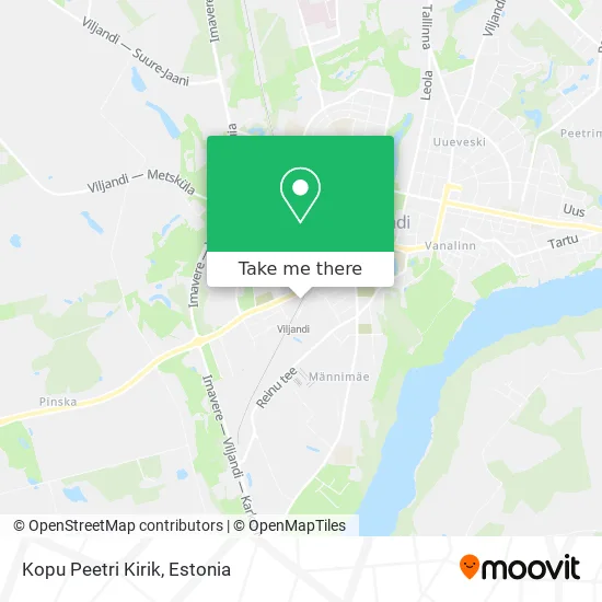 Карта Kopu Peetri Kirik