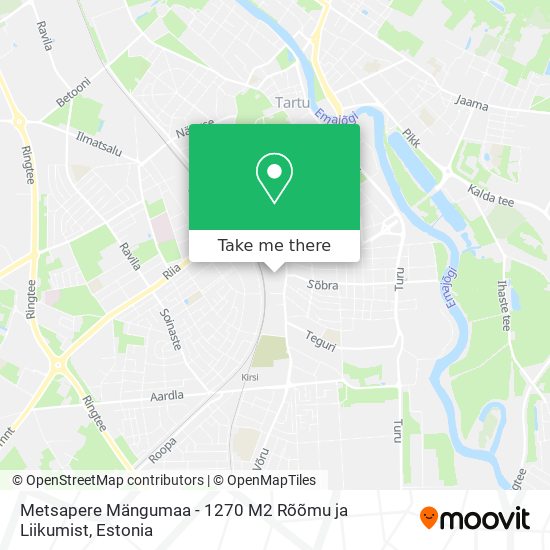 Metsapere Mängumaa - 1270 M2 Rõõmu ja Liikumist map