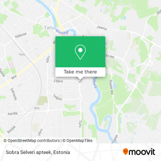 Карта Sobra Selveri apteek