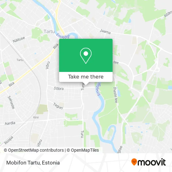 Карта Mobifon Tartu