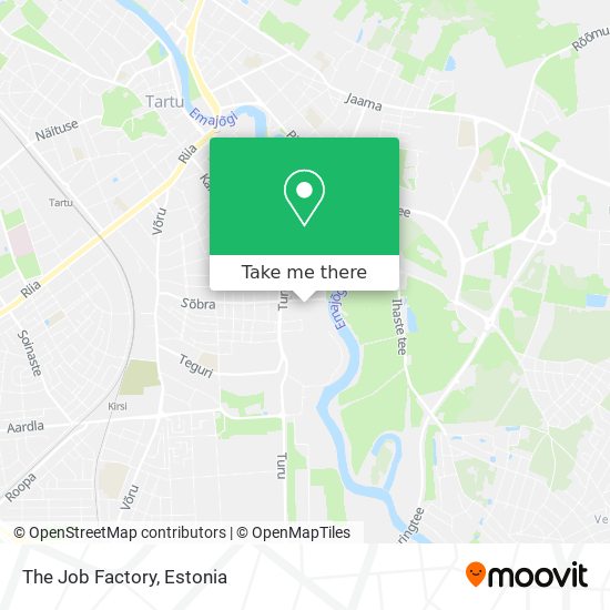 The Job Factory map