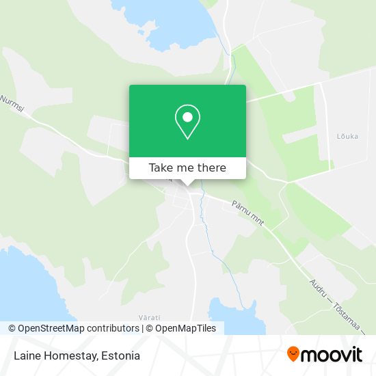 Laine Homestay map