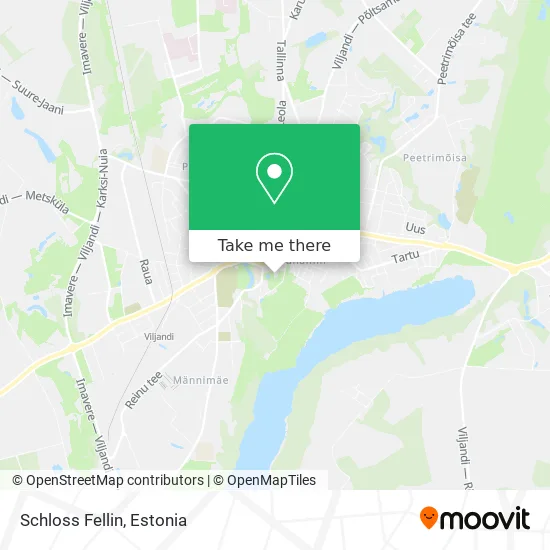 Карта Schloss Fellin