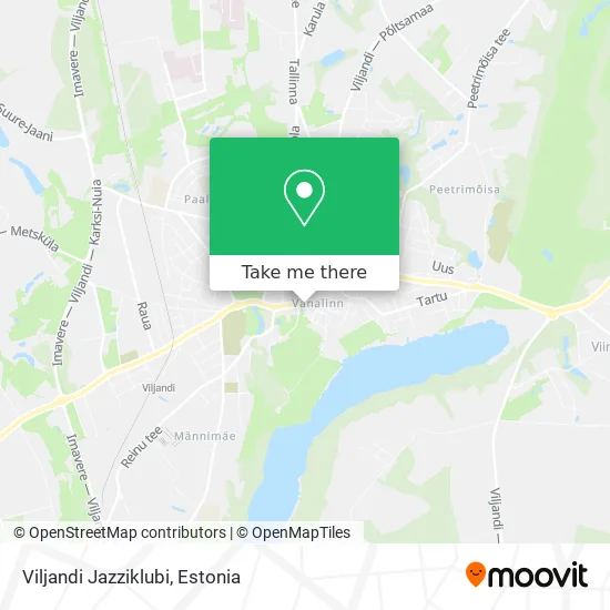 Карта Viljandi Jazziklubi