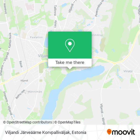 Viljandi Järveäärne Korvpalliväljak map