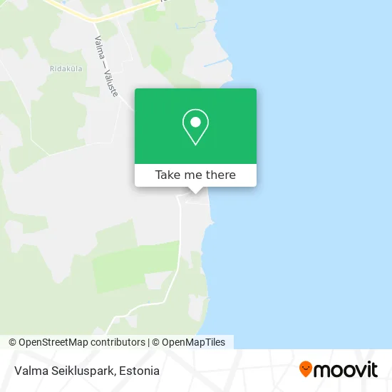 Карта Valma Seikluspark