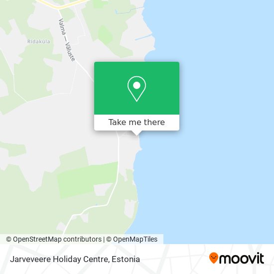 Jarveveere Holiday Centre map