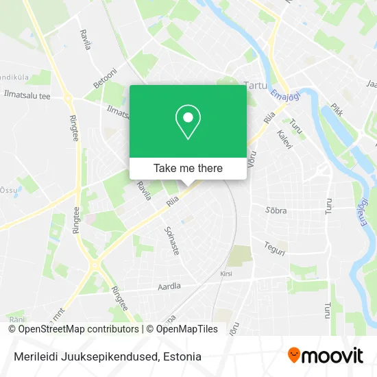 Карта Merileidi Juuksepikendused