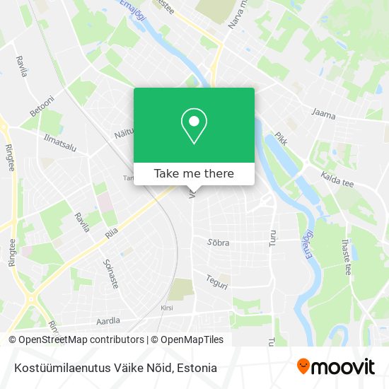 Kostüümilaenutus Väike Nõid map