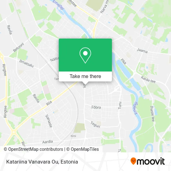 Карта Katariina Vanavara Ou