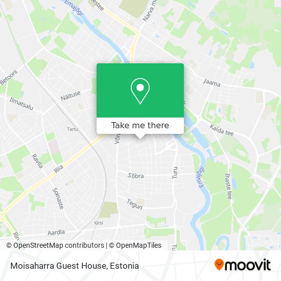 Moisaharra Guest House map