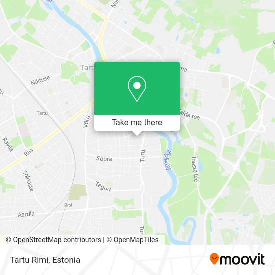 Карта Tartu Rimi