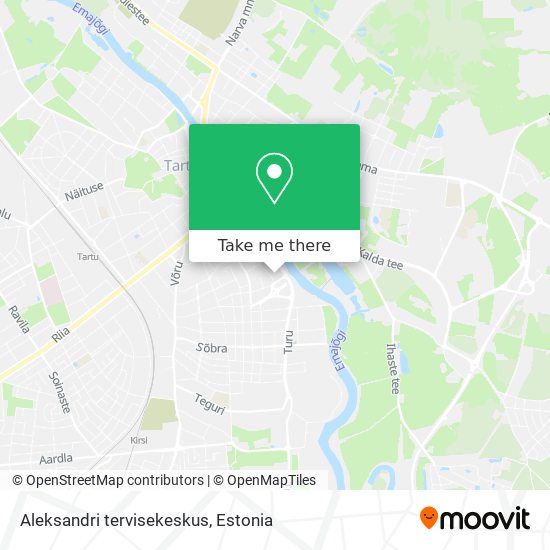 Aleksandri tervisekeskus map