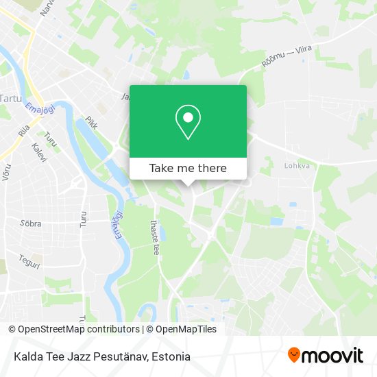 Карта Kalda Tee Jazz Pesutänav