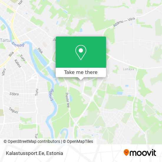 Карта Kalastussport.Ee