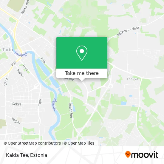 Карта Kalda Tee