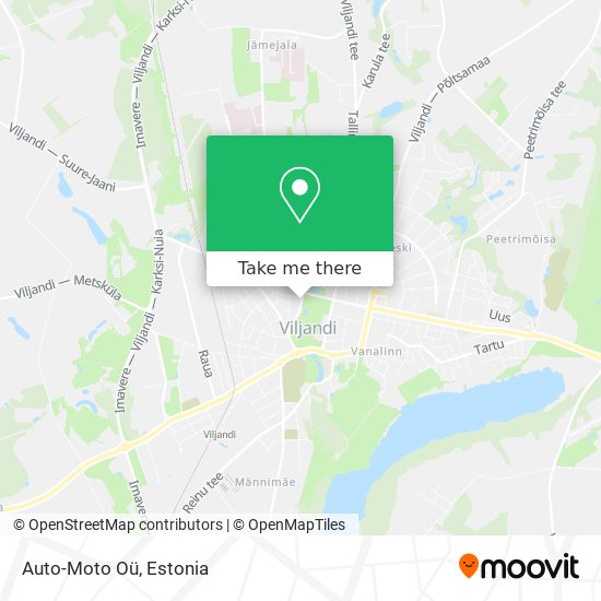 Карта Auto-Moto Oü