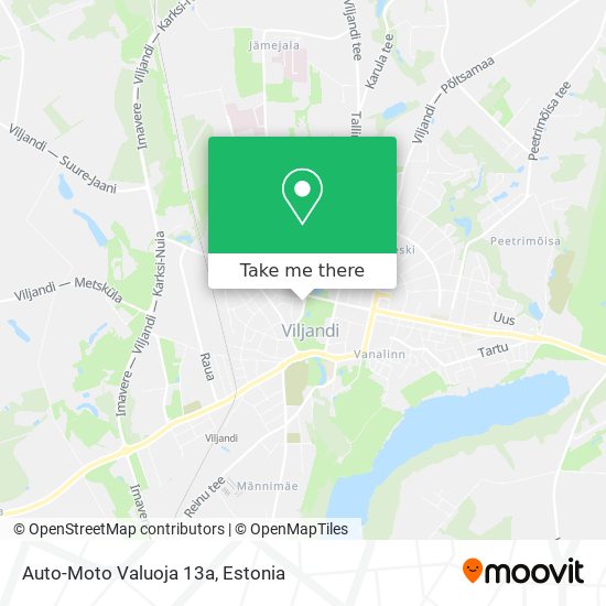 Карта Auto-Moto Valuoja 13a