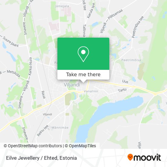 Eilve Jewellery / Ehted map