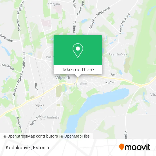 Карта Kodukohvik